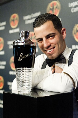 Antonio Naranjo, guanyador de la competició estatal de Bacardí