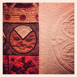 Una peça de patchwork del festival de l'any passat