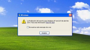 Avis als usuaris de Windows XP