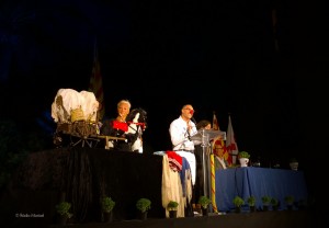 Un moment del pregó d'en Cisco Arbonés