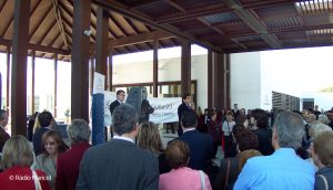 Imatge de la jornada de portes obertes el 31 d'octubre de 2004