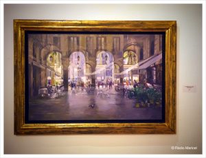 Un dels paisatges urbans de l'exposició