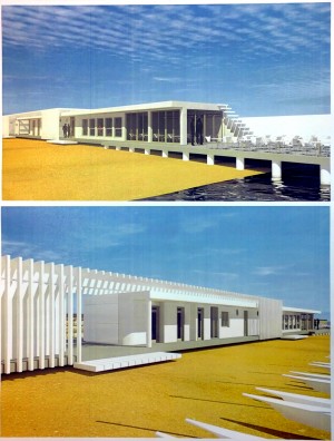 La recreació virtual del projecte del Club Nàutic