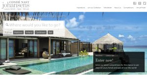 Web Condé-Nast Johansens