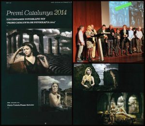 La col·lecció de fotos i un moment de la cerimònia