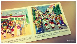 Un detall de l'interior del conte.