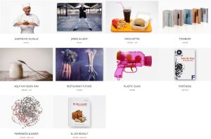 El web de Ramiro Elena mostra alguns dels seus treballs més representatius