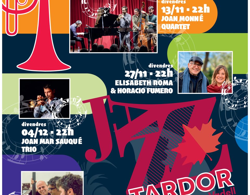 Pinyu Martí ens presenta la 6a edició del cicle de jazz de tardor al Prado que començarà el 30 d'octubre