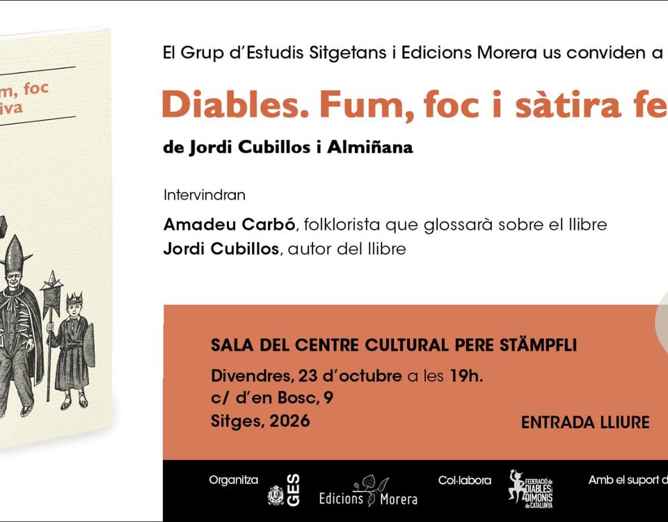 Jordi Cubillos ens presenta: 'Diables, fun, foc i sàtira festiva'